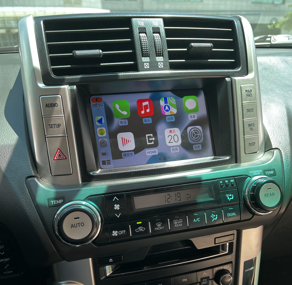 2013-2020 Toyota Landcruiser Prado LC150 Kakadu/GXL/VX Original Navigation Upgrade Carplay Hicar Upgrade Module