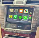 1999-2023 Lexus LS LS460 LS600 OEM Head Units Wireless Apple CarPlay & Android Auto Integration Kits