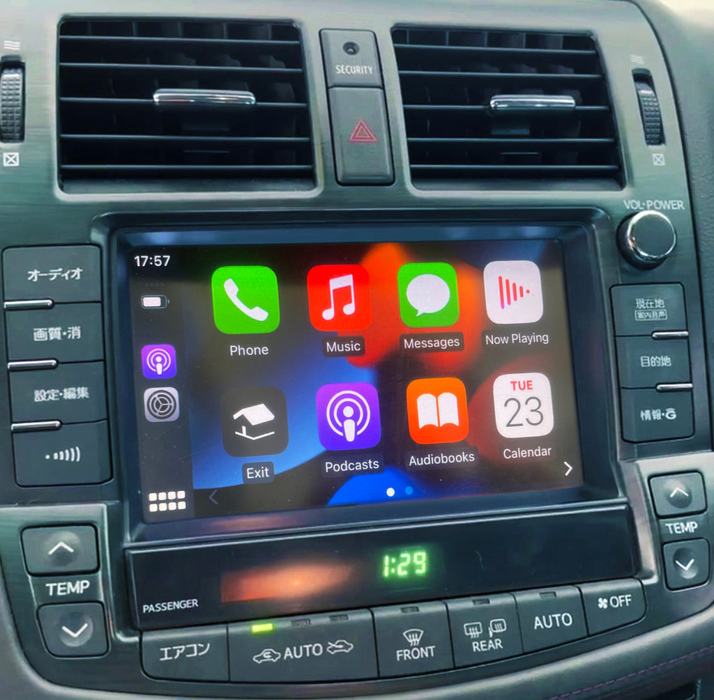 BNE 2008-2012 Toyota Crown GWS204 OEM Head Units Wireless Apple CarPlay & Android Auto Integration Kits