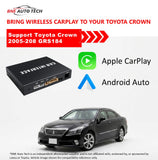 Toyota Crown GRS204 2005-2008 Wireless CarPlay & Android Auto Upgrade Kit