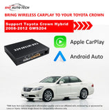 Toyota Crown GWS204 2008-2012 Wireless CarPlay & Android Auto Upgrade Kit