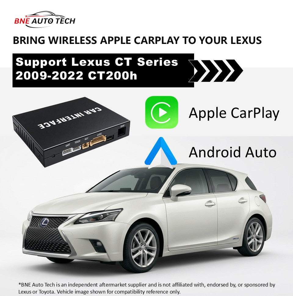 Lexus CT wireless CarPlay upgrade kit